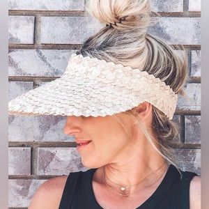 Local Beach Playa Straw Visor